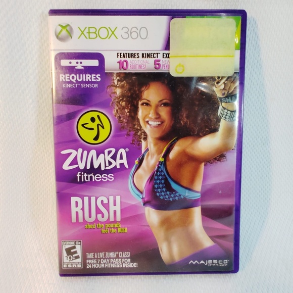 Zumba Fitness Rush - Microsoft Xbox 360 - Picture 1 of 3
